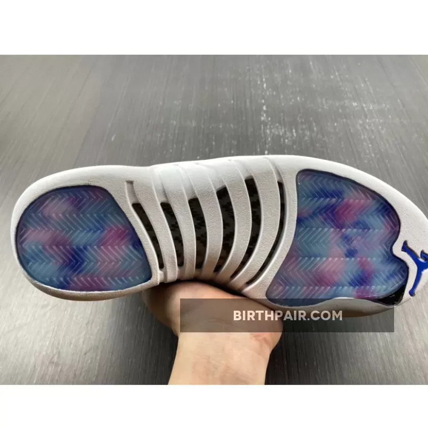 Air Jordan 12 Hyper Royal/Black-Metallic Silver-White Blue Black And White Jordan 12