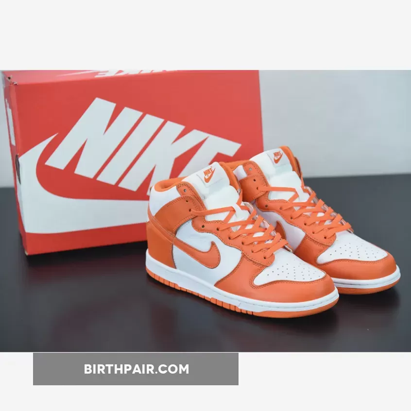 Dunk High Safety Orange / Nike Dunk High 'Syracuse' White/Orange Blaze