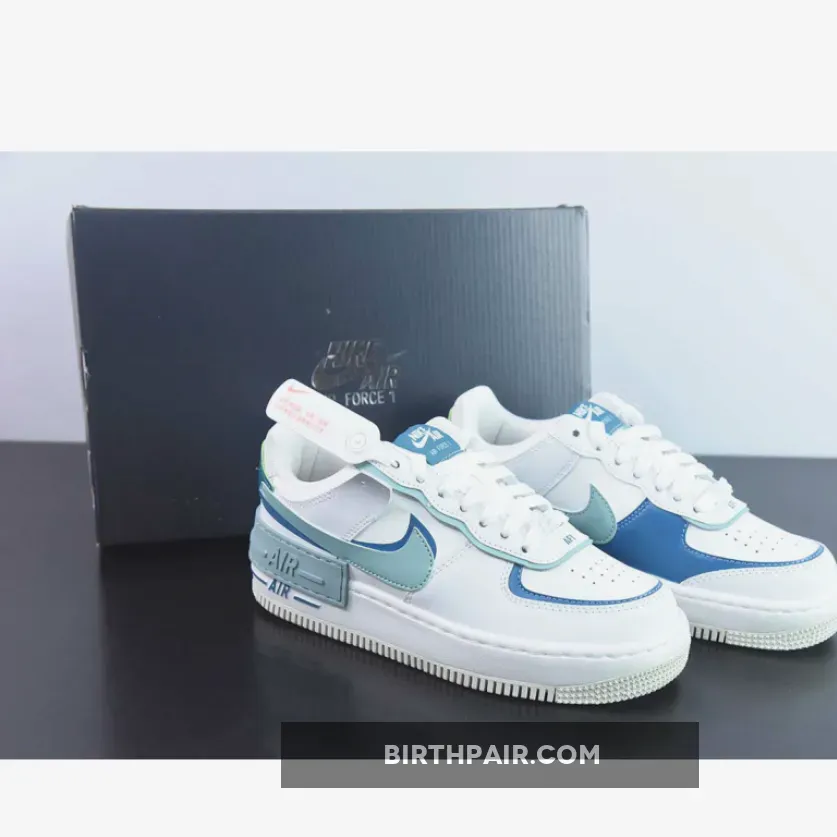 Nike Blue Whisper Nike Air Force 1 Shadow White Blue Whisper New arrival