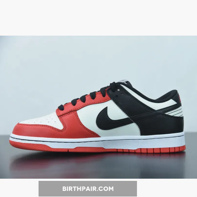 Bulls Dunk / NBA x Nike Dunk Low EMB 'Chicago' Sail/Black-Chile Red