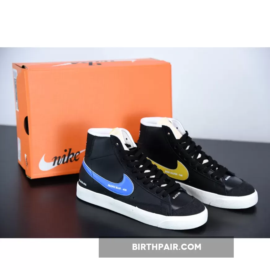 Nike Blazer Mid 77 Color Code Black DA2142-046 - Blazers Nike Colors