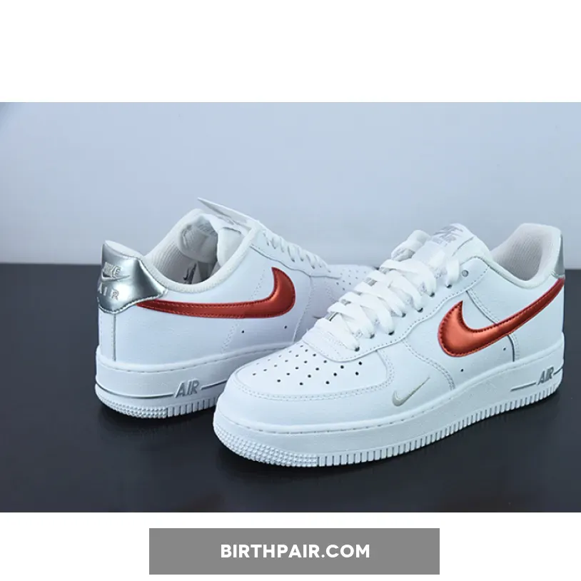 Red Nike Air Force One / Nike Air Force 1 Low Picante Red Wolf Grey