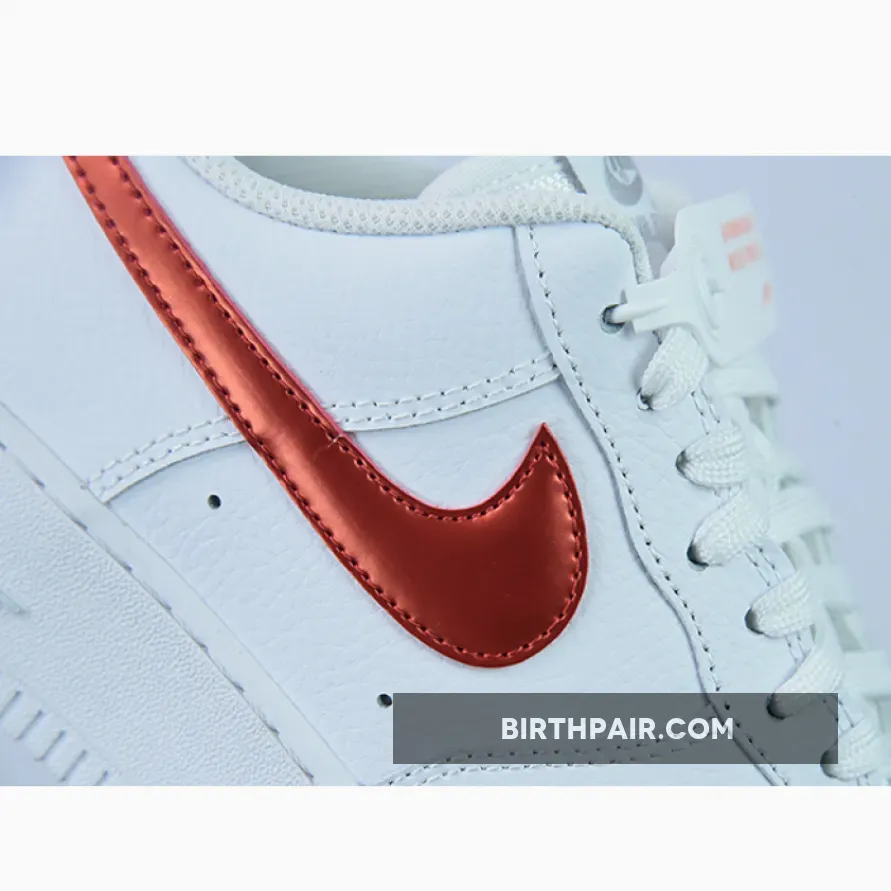 Red Nike Air Force One / Nike Air Force 1 Low Picante Red Wolf Grey