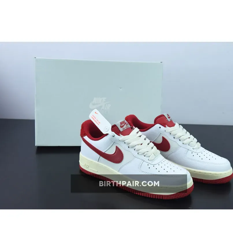 Nike Air Force 1 07 LV8 White Gym Red WMNS DO5220-161