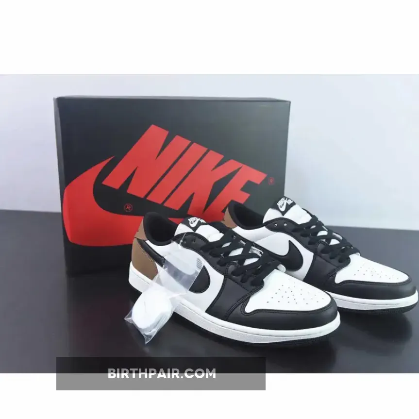 Air Jordan 1 Low OG "Mocha" White/Black-Palomino