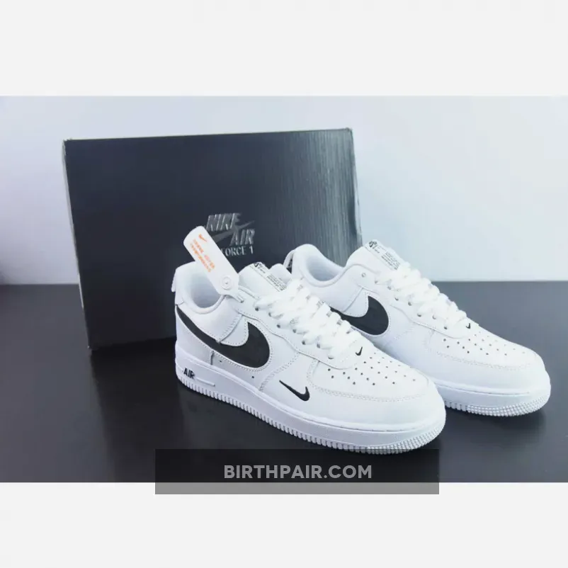 Nike Air Force 1 Low Multi-Etch Swoosh White Black