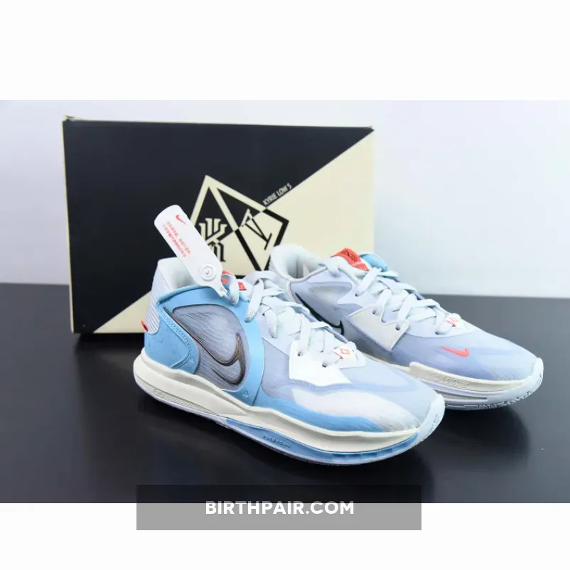 Nike Kyrie Low 5 Football Grey/Black/Blue Chill/Sail DJ6012-003 (Copy)