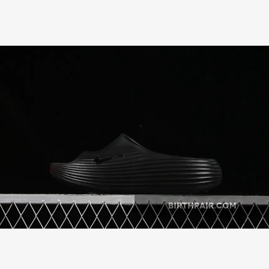 REACTX REJUVEN8 SLIDE BLACK/BLACK/BLACK